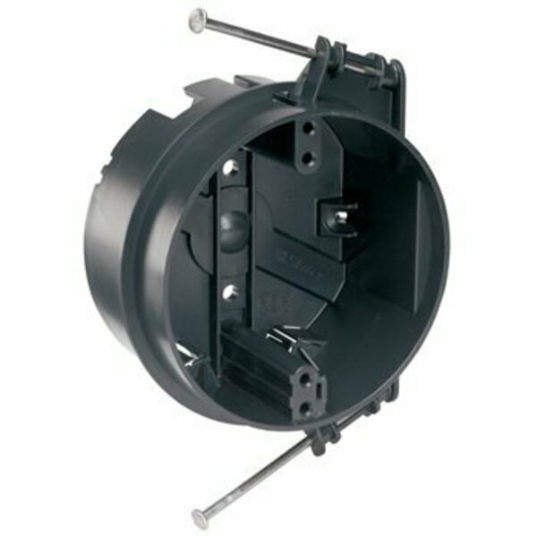 Pass & Seymour Electrical Box, 20.25 cu in, Ceiling Box, Thermoplastic, Round S120RAC